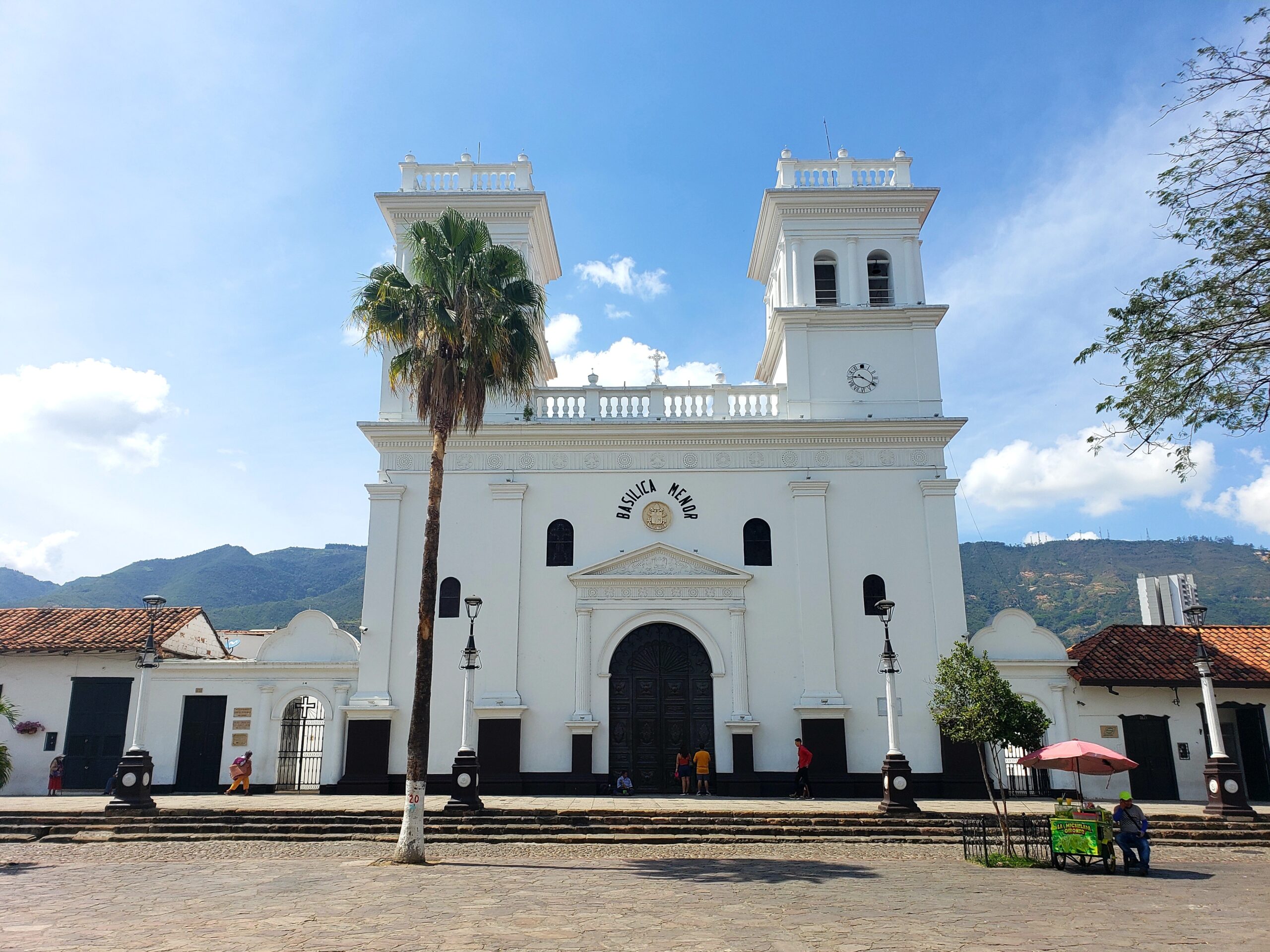 Parque Principal de Girón church in San Juan de Girón near Bucaramanga