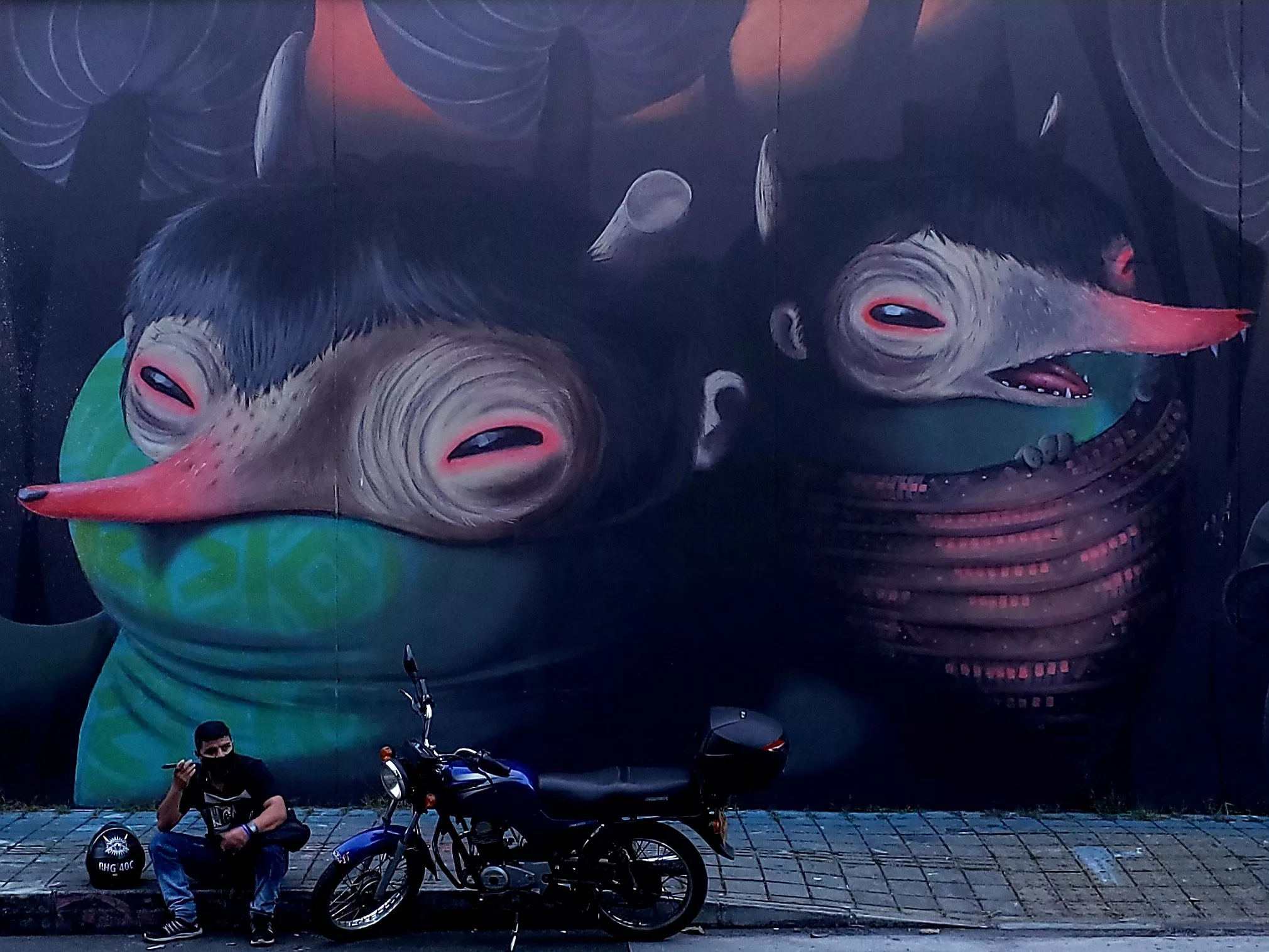 Street art Medellin Colombia Street art Medellin Colombia